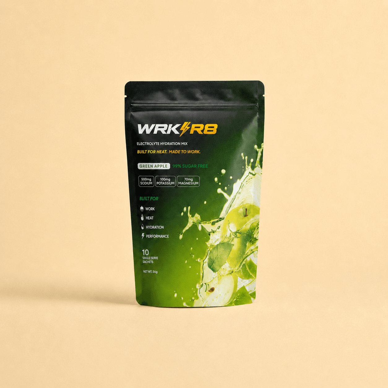 WRK-R8 Electrolyte Drink Satchets